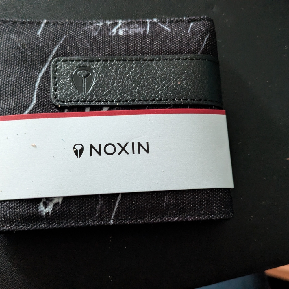 Noxin Black and White Wallet